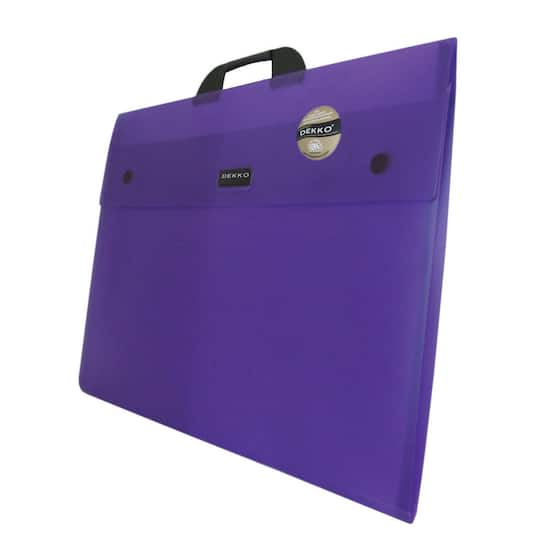 Dekko Neon Purple Translucent Folio